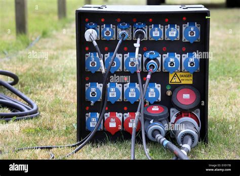 how to run electrical boxes for an event|events electricity guide.